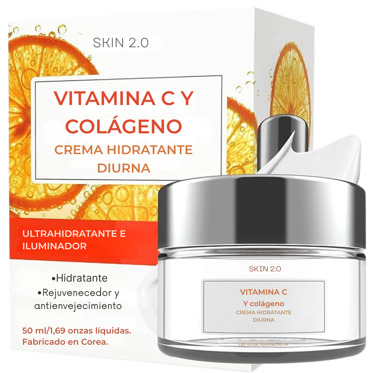 Vitamina C y Colágeno  Skin 2.0